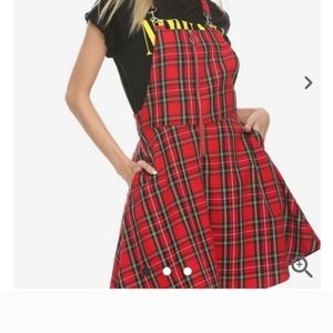 Plaid hot topic dress